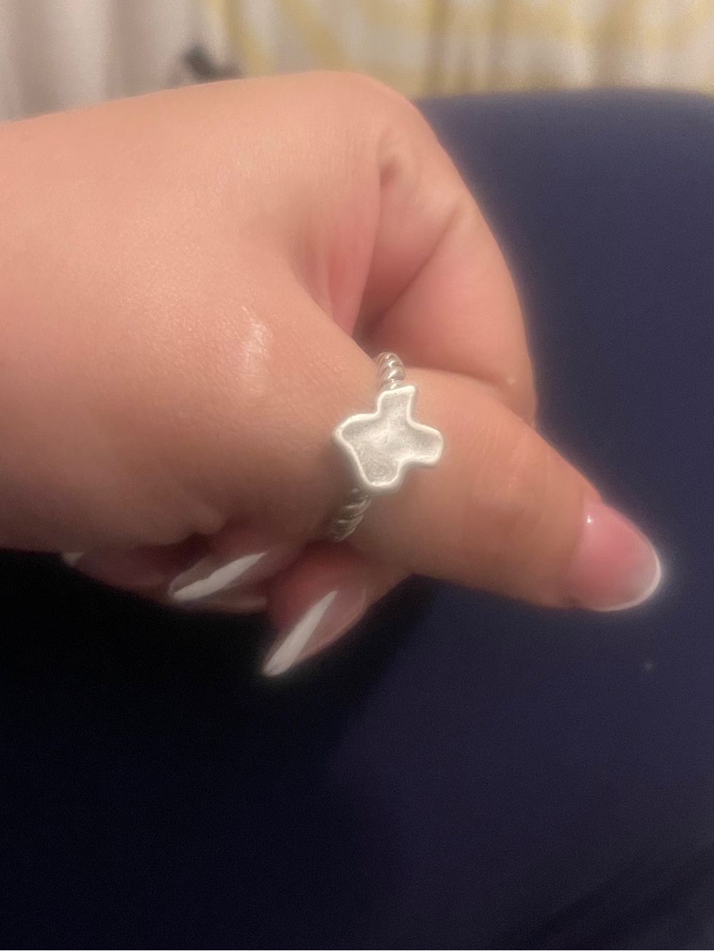 James Avery - Texas Charm 
Size 6. 
Silver